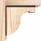 Ekena Millwork Del Monte Smooth Corbel w/Backplate, Douglas Fir, 7 1/2"W x 8"D x 8"H COR08X08X08DEL01SDF - alternate 2